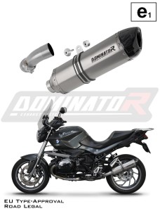 BMW R1200R 2010 - 2014 EU Approved Exhaust Silencer Titanium HP1