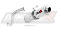 F650ST Exhaust BMW Muffler Auspuff Sportauspuff Silencer Echappement Silencieux Scarico Scarichi Escape ROUND Dominator  x
