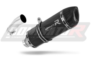 BMW F650GS 2008 - 2012 Exhaust Silencer Muffler HP1 BLACK + dB killer medium