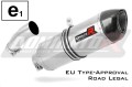 F800GT Exhaust BMW Homologated EC Type approval  Street legal Approval Certificate Muffler Auspuff Sportauspuff Silencer Echappement Silencieux Scarico Scarichi Escape Wydech Tłumik HP1 2012 - 2019 Dominator x