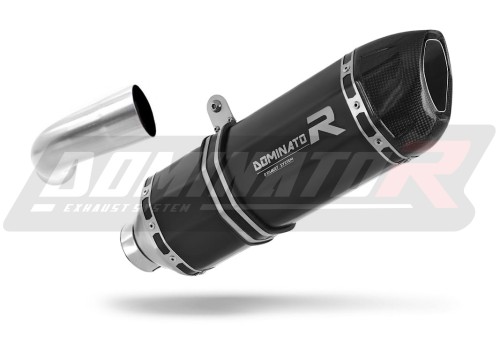 BMW F800S 2006 - 2012 EXHAUST Muffler Auspuff Sportauspuff Silencer Echappement Silencieux Scarico Scarichi Escape Wydech Tłumik HP1 Black Dominator Exhaust System x