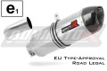 F800S Exhaust BMW Homologated EC Type approval  Street legal Approval Certificate Muffler Auspuff Sportauspuff Silencer Echappement Silencieux Scarico Scarichi Escape Wydech Tłumik HP1 2006 - 2012 Dominator x