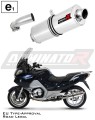 exhaust muffler DOMINATOR homologated road legal OVAL fits to R1200RT 2010  2013 6