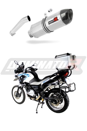 G650GS EXHAUST BMW Muffler Auspuff Sportauspuff Silencer Echappement Silencieux Scarico Scarichi Escape Wydech Tłumik Carbon Tip HP1 2011 - 2018 Dominator  x