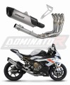 BMW S1000RR 2019 - 2022 EXHAUST Collector Manifold Full System Muffler Auspuff Sportauspuff Silencer Echappement Silencieux Scarico Scarichi Escape Wydech Tłumik HP6  Titanium Dominator Exhaust System x