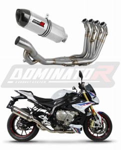 BMW S1000R 2017 - 2020  Full Exhaust System Collector Silencer HP1 + dB killer medium