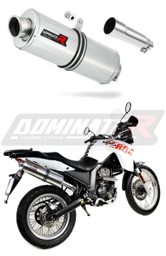 Terra Adventure 125 Exhaust Derbi Muffler Auspuff Sportauspuff Silencer Echappement Silencieux Scarico Scarichi Escape Wydech Tłumik OVAL 2008 - 2015 Dominator x