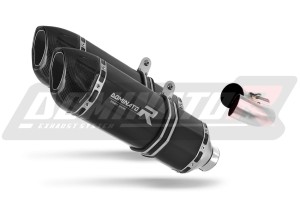 Ducati MONSTER 796 2010 - 2015 Exhaust Silencer Muffler HP1 BLACK + dB killer medium