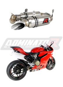 Ducati PANIGALE 1199 2012 - 2014 Exhaust Silencer Muffler + dB killer medium