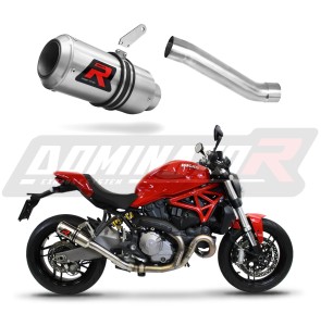 Ducati MONSTER 821 2018 - 2021 Exhaust Silencer Muffler GP + dB killer medium