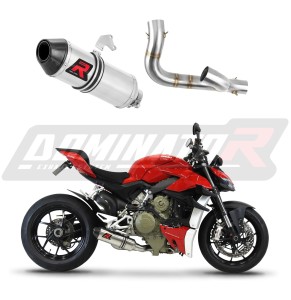 Ducati STREETFIGHTER V4 2019 - 2023 Exhaust Silencer Muffler HP3 + dB killer medium