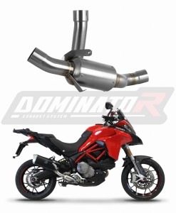 Ducati Multistrada 950 / 950 S 2017 - 2020 Down Pipe Mid pipe EX