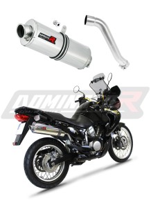Honda XL 650 V TRANSALP 2001 - 2007 Exhaust Silencer Muffler OV + dB killer medium