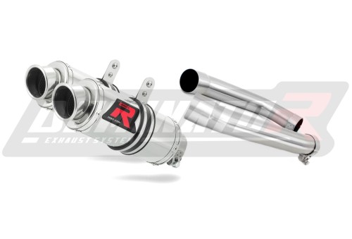 wydech tłumik DOMINATOR GP1 pasujący do motocykla Honda VTR 1000F Firestorm 2002 - 2006 3