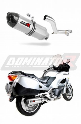 NT 650 V Deauville RC47 EXHAUST Honda Muffler Auspuff Sportauspuff Silencer Echappement Silencieux Scarico Scarichi Escape Wydech Tłumik Carbon Tip HP1 1998 - 2005 Dominator  x