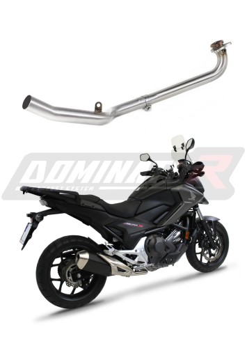 NC 700 750 X Exhaust Cat Eliminator DECAT Header Head pipe Linkpipe Downpipe collector manifold DOMINATOR x