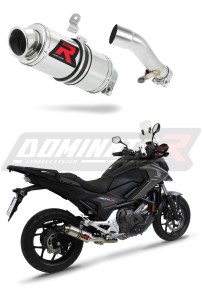 Honda NC 700 / 750 X 2012 - 2020 Exhaust Silencer Muffler GP1 + dB killer medium