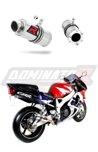 Honda CBR 900RR Fireblade SC33 1996 - 1999 Exhaust Silencer Muffler GP1 + dB killer medium