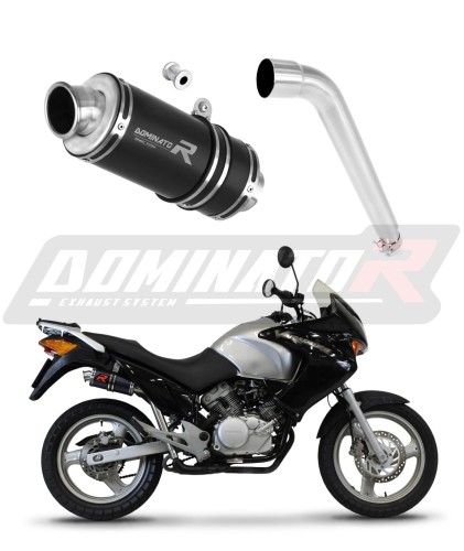 Honda XL 125 V VARADERO 2007 - 2012  motorcycle Exhaust Muffler Auspuff Sportauspuff Silencer Echappement Silencieux Scarico Scarichi Escape Wydech Tłumik GP1 BLACK  Dominator x