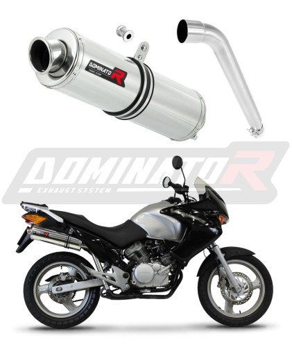XL 125 V VARADERO EXHAUST Honda Muffler Auspuff Sportauspuff Silencer Echappement Silencieux Scarico Scarichi Escape Wydech Tłumik ROUND 2007 - 2012 Dominator x