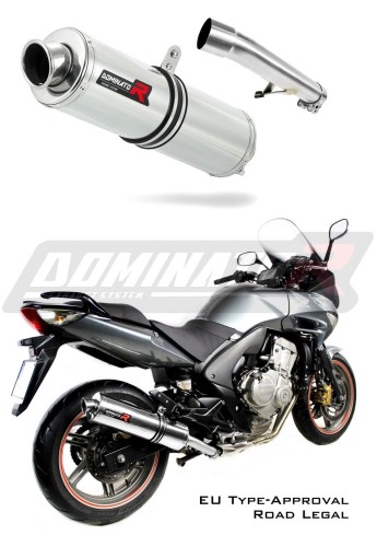 CBF 600 Exhaust HONDA Homologated EC Type approval  Street legal Approval Certificate Muffler Auspuff Sportauspuff Silencer Echappement Silencieux Scarico Scarichi Escape Wydech Tłumik ROUND 2008 - 2013 Dominator x