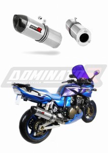 Kawasaki ZRX 1200 2001 - 2007 Exhaust Silencer Muffler HP1 + dB killer medium