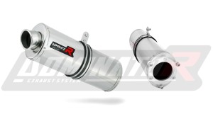 Kawasaki ZX6R 1995 - 1997 Exhaust Silencer Muffler OV + dB killer medium