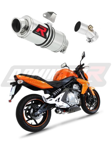 exhaust muffler DOMINATOR GP1 fits to Kawasaki ER  6 N / F 650 2009  2011 6
