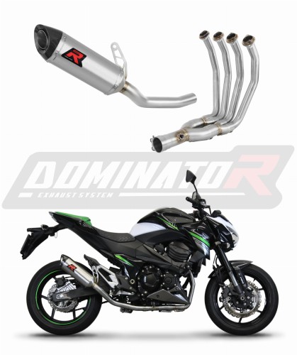 Kawasaki Z800 2013 2016 EXHAUST Full System Muffler Auspuff Sportauspuff Silencer Echappement Silencieux Scarico Scarichi Escape Wydech Tłumik HP8 DOMINATOR x