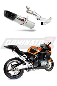 KTM 1190 RC8 Exhaust Silencer Muffler HP4 + dB killer medium