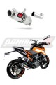 125 DUKE EXHAUST KTM Muffler Auspuff Sportauspuff Silencer Echappement Silencieux Scarico Scarichi Escape Wydech Tłumik GP 1 2017 - 2019 Dominator  x