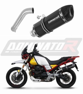 Moto Guzzi V85 TT 2021 - 2023 Exhaust Silencer Muffler HP1 BLACK + dB killer