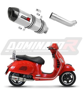 Piaggio Vespa GTS 125 2007 - 2012 Exhaust Silencer Muffler HP1 + dB killer medium