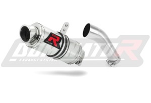Suzuki SV 650 N 2003 - 2015 Exhaust Silencer Muffler GP1 + dB killer medium