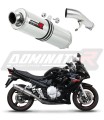 exhaust muffler DOMINATOR ROUND fits to Suzuki GSXF 650 2007  2016 6