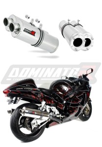 Suzuki GSXR 1300 Hayabusa 1999 - 2007 Exhaust Silencer Muffler OV + dB killer medium