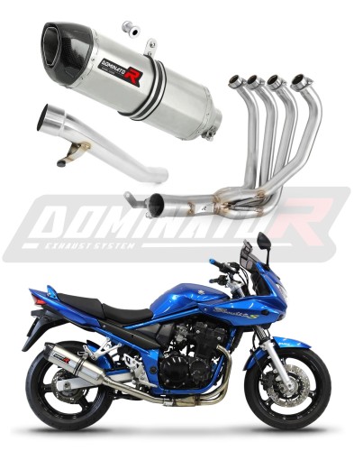 GSF 650 BANDIT N/ S 2005/2006  Full  Exhaust System  Muffler Auspuff Sportauspuff Silencer Echappement Silencieux Scarico Scarichi Escape Collector Manifold Wydech Tłumik HP1 DOMINATOR x