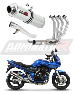 Suzuki GSF 650 BANDIT N / S 2005 - 2006 Full Exhaust System Collector Silencer ST + dB killer medium