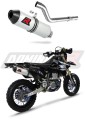 DR-Z DRZ 400 S SM EXHAUST Suzuki Muffler Auspuff Sportauspuff Silencer Echappement Silencieux Scarico Scarichi Escape Wydech Tłumik MX 2000 - 2019 DOMINATOR x