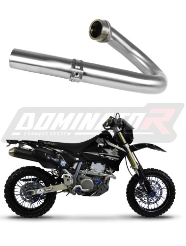 DR-Z DRZ 400 S SM Exhaust SUZUKI Header Head pipe Linkpipe Downpipe Kolano without PowerBomb 2000 - 2019 DOMINATOR x