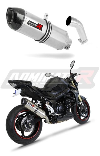 GSR 750 EXHAUST Suzuki Muffler Auspuff Sportauspuff Silencer Echappement Silencieux Scarico Scarichi Escape Wydech Tłumik Carbon End Cap HP1 2011 - 2016 Dominator x