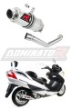 wydech tłumik DOMINATOR GP1 pasujący do motocykla Suzuki BURGMAN 400 2003 - 2006 5
