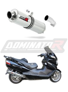 Suzuki BURGMAN 650 2002 - 2012 Exhaust Silencer Muffler ST + dB killer medium