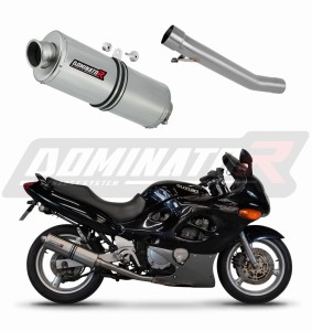Suzuki GSXF 750 1998 - 2006 Exhaust Silencer Muffler OV + dB killer medium
