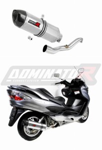 Suzuki BURGMAN 400 2007 - 2016 Exhaust Silencer Muffler HP1 + dB killer medium