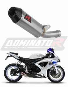 Suzuki GSXR 600 K8 K9 L0 2008 - 2010 Exhaust Silencer Muffler HP3 LOW LEVEL + dB killer medium