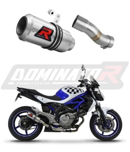 Suzuki SFV 650 GLADIUS 2009 - 2015 Exhaust Silencer Muffler GP + dB killer medium
