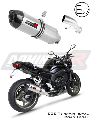 exhaust muffler DOMINATOR homologated road legal HP1 fits to YAMAHA FZ1 1000 FAZER 2006  2015 8
