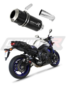 Yamaha FZ8 FAZER 2010 - 2016 Exhaust Silencer Muffler GP BLACK + dB killer medium