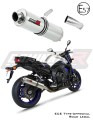 FZ 8 N / FZ8 S FAZER EXHAUST Homologated ECE Type approval - Street legal Yamaha Muffler Auspuff Sportauspuff Silencer Echappement Silencieux Scarico Scarichi Escape Wydech Tłumik ROUND 2010 - 2016 DOMINATOR x